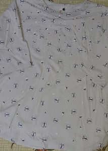 Butterfly Print Kurta with sequence