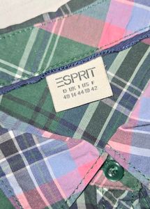ESPRIT- Vintage Women’s Multicolour Plaid Shirt