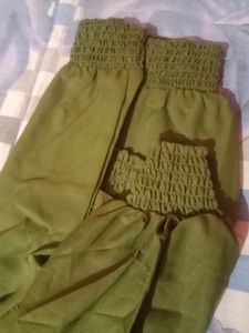 Crop Top With Puff Sleeves