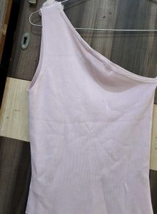 one sleeve beaded top