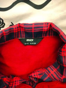 Y2K Preppy Tartan Plaid Academia Top