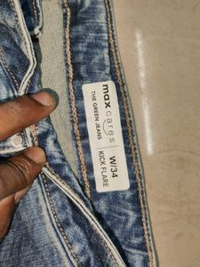 Blue Flare Jeans