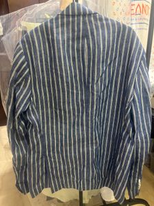Men's Striped Blazer