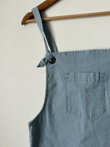 Light Blue Pinafore Dress