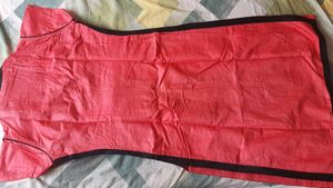 kajol reddish pink kurti, size small to medium