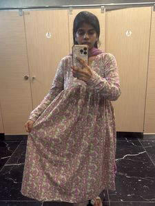 Beautiful Floral Kurta Set