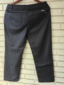 Dark Wash Straight Leg trousers