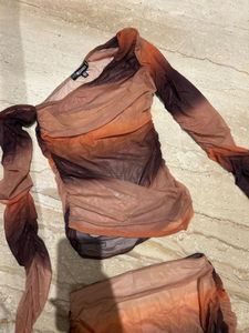 Chic Ombre Ruched Midi corset