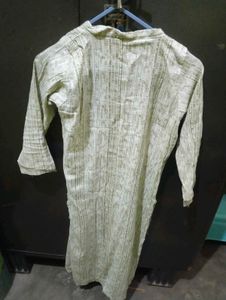 Elegant Printed Cotton Kurta