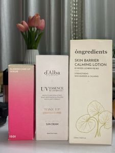 Skincare Bundle: ISOI, d'Alba, & Ongredients
