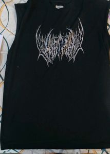women cut sleeves tshirt XXL