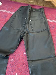 Black Leather Pants