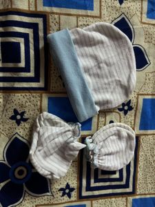 Baby Hat and Mittens Set