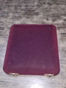 Vintage Velvet Jewelry Box