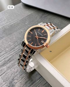Burberry Women's Watch - Rose Gold &amp; Silver