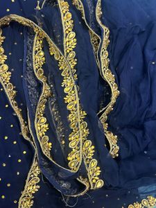 Elegant Navy Blue  Suit