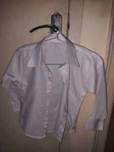 Classic White Boy's Shirt