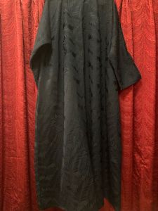 Elegant Black Abaya with Scarf