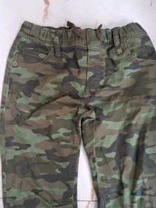 Camo Print Pants