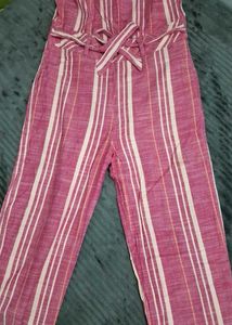 Chic Striped Jumpsuit
