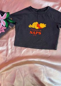 Cute Winnie the Pooh "I Believe in Naps" T-Shirt