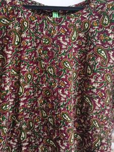 paisley printed kurta