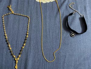 Combo Of 3different Neck Ornaments