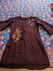 Kurta With Straight Pant And Dupatta Size 32