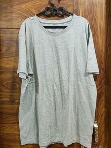 Plain Grey Oversized T-Shirt