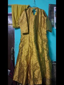 Elegant Polyster Kurta Set with Pyjami
