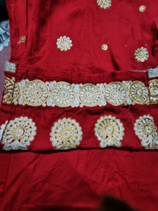 Red Party Wear Kurti