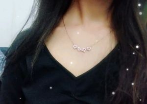 Clover Heart Pendant Necklace