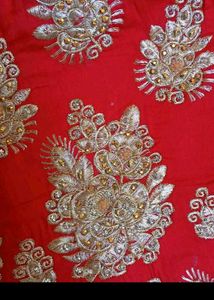 Red Embroidered Lehenga Choli Set