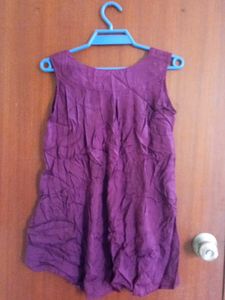 Purple Sleeveless Top