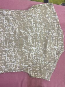 Unique Graphic Print Top