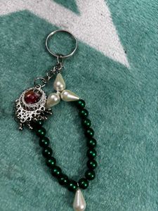 Pearl Beaded Keychain only 2 piece