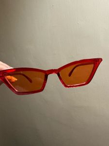 Red Cat Eye Sunglasses