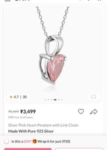 Giva Heart Pendant Necklace