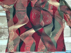 H&amp;M Unique Abstract Print Top - L