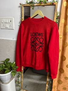 Red Semi Winter Without Name Label Sweatshirt