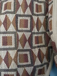 Geometric Patterned Vintage Vest