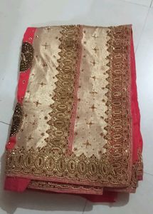 Vintage very heavy saree