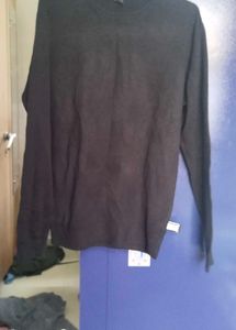 Classic Black Long-Sleeve Sweater