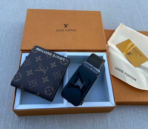 Louis Vuitton Belt and Wallet Set