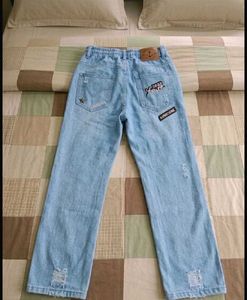 🌸Patchwork Wide-Leg Jeans🌸