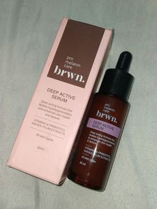 Brwn Beauty Deep Active Serum For Hyperpigmentation.