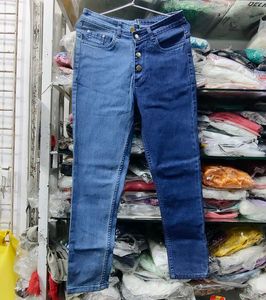 28, 30, 32 size Two Tone High Rise Jeans