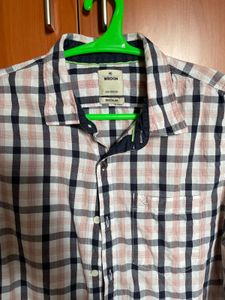 Wrogn Men's check  Shirt