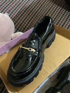 final price of Black Chunky Loafers