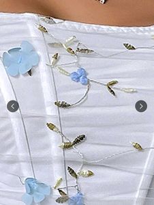 Floral Mesh Corset Top
